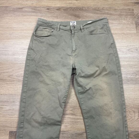 Flint  Tinder Pants Mens 33x30 Green 365 HB Athletic Tapered Fit Stretch - Picture 2 of 12